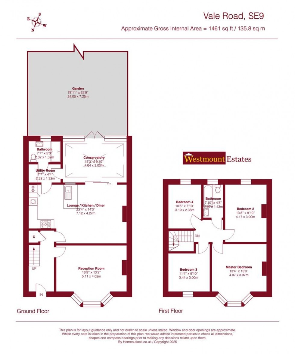 Floorplan for Greenvale Road, London
