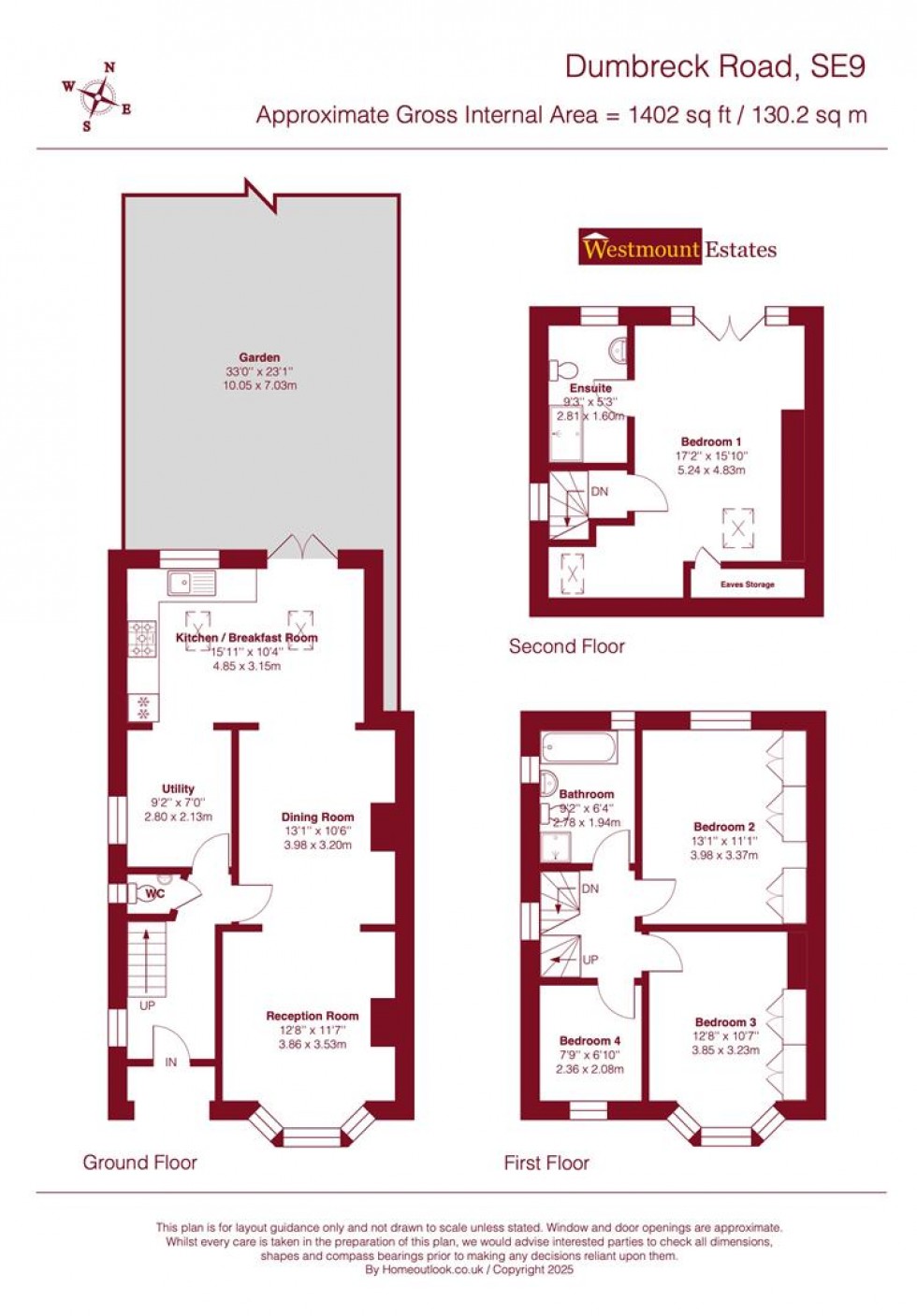 Floorplan for Dumbreck Road, SE9