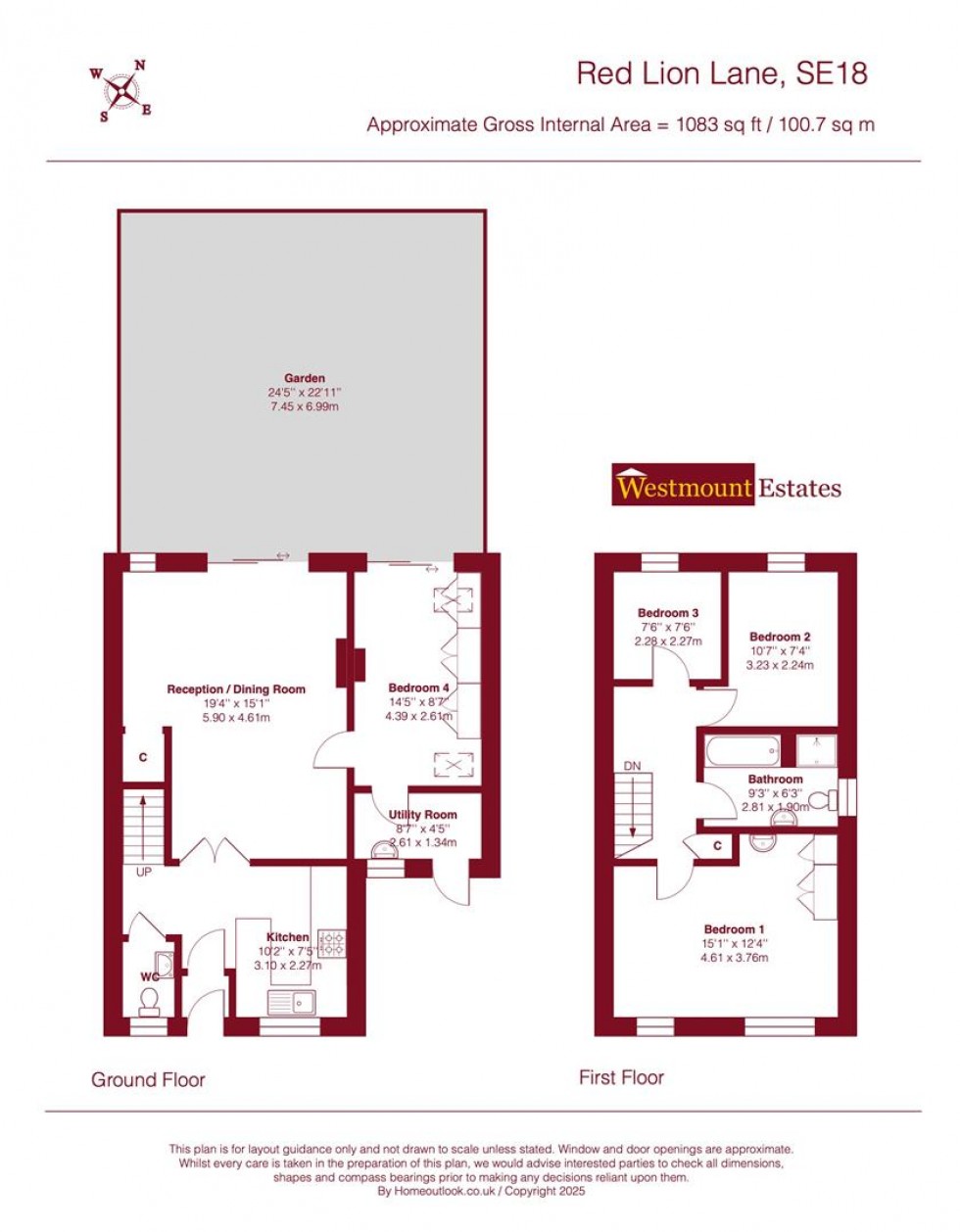 Floorplan for Red Lion Lane, SE18