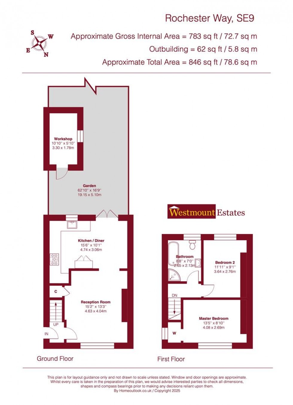 Floorplan for Rochester Way, SE9