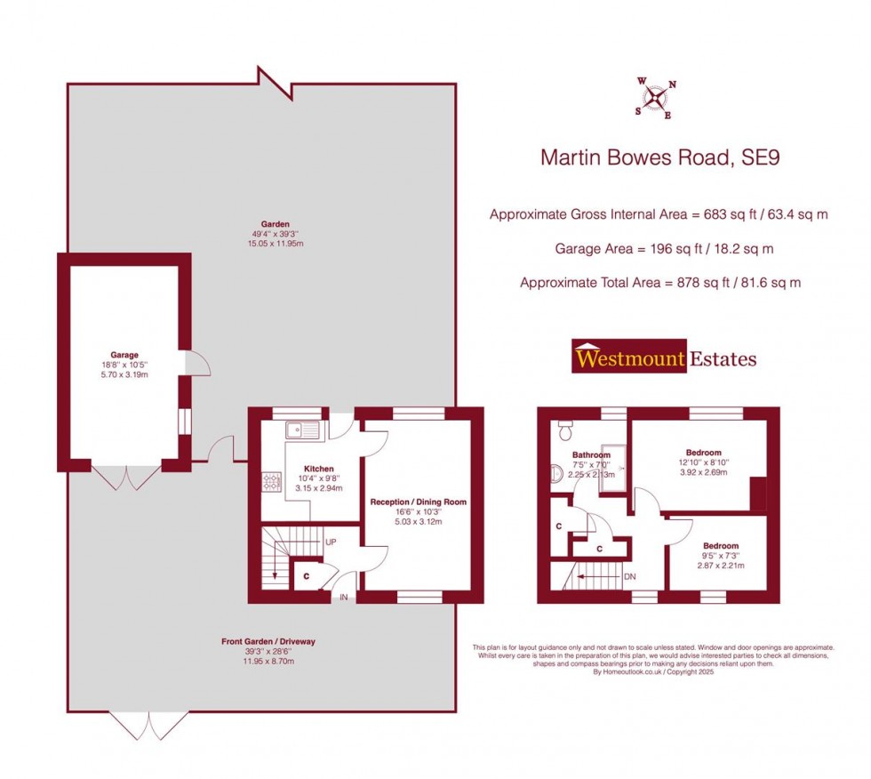 Floorplan for Martin Bowes Road, SE9