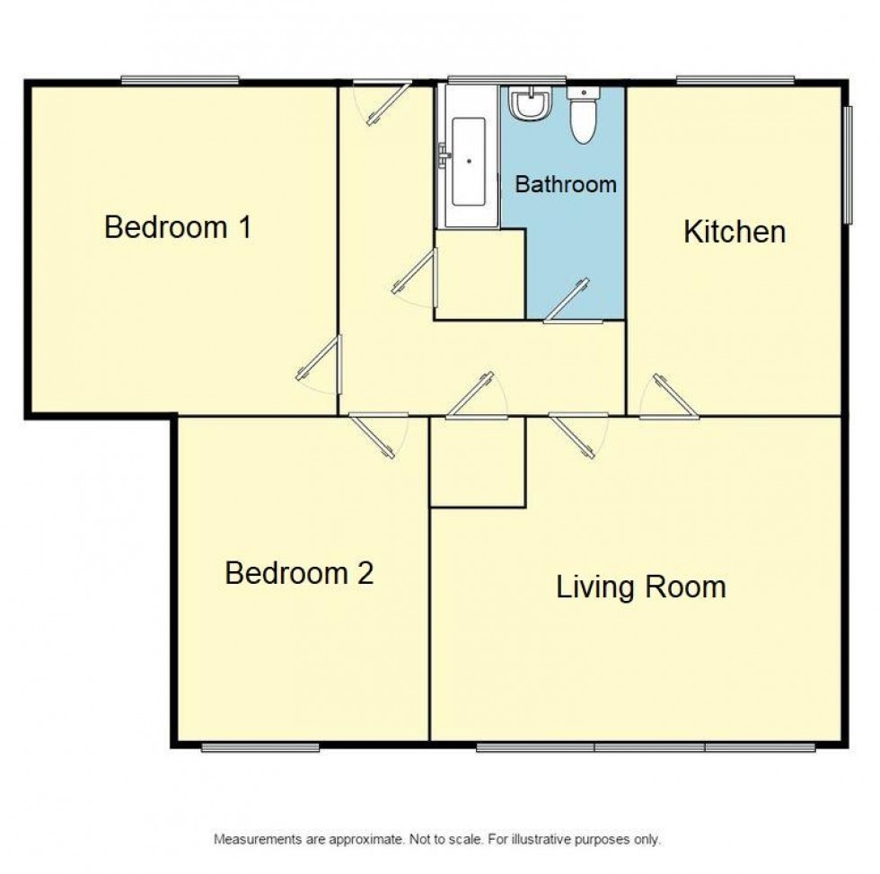 Floorplan for Temple Hill Square, Dartford
