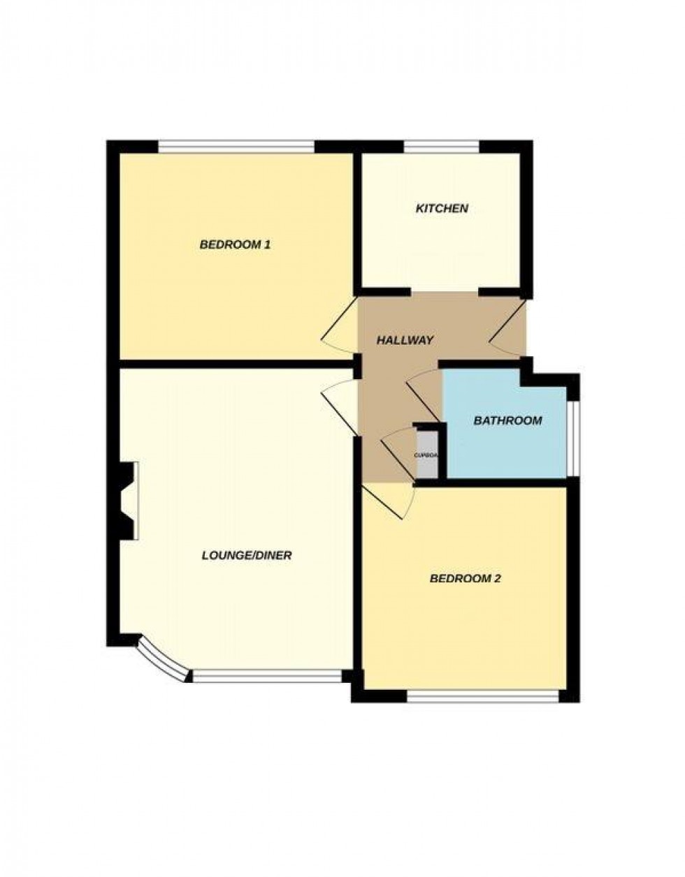 Floorplan for Parkside Avenue, Bexleyheath