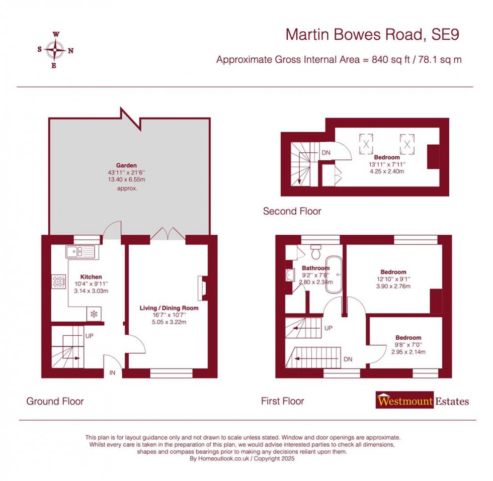 Floorplan for Martin Bowes Road, SE9