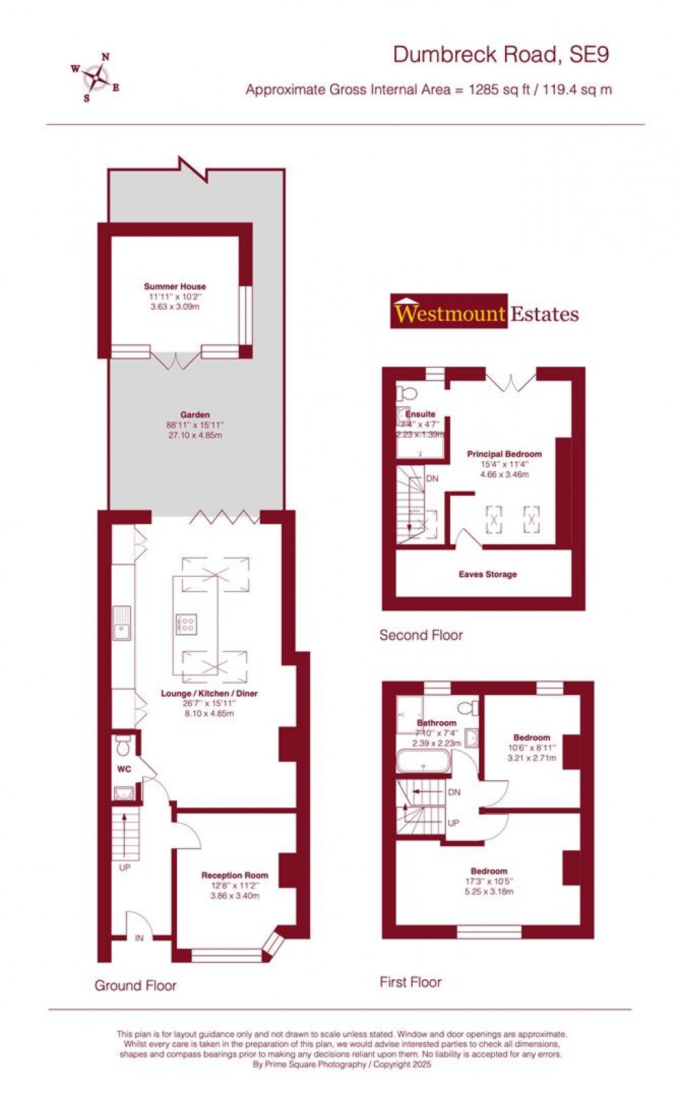 Floorplan for Dumbreck Road, SE9