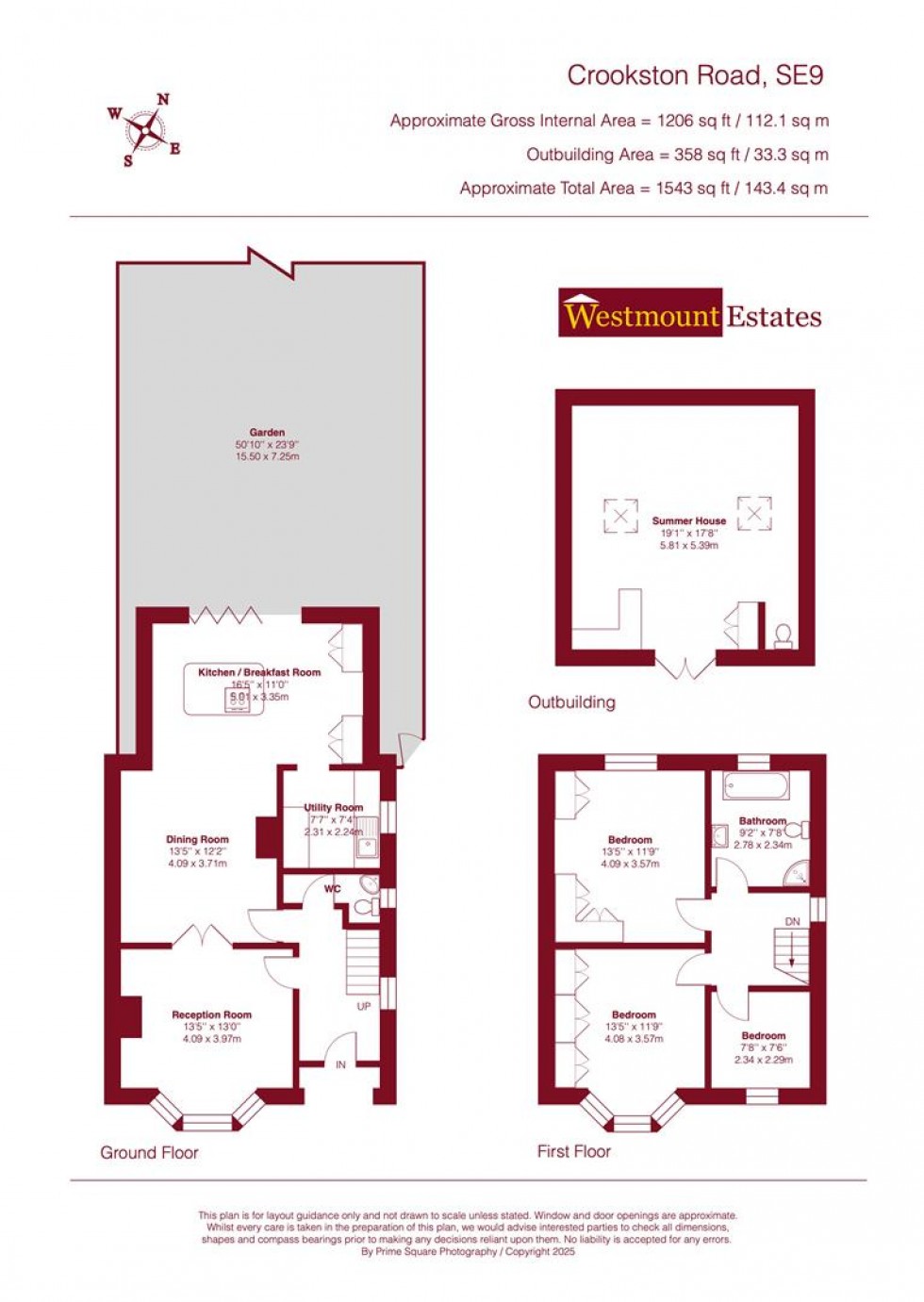 Floorplan for Crookston Road, Eltham