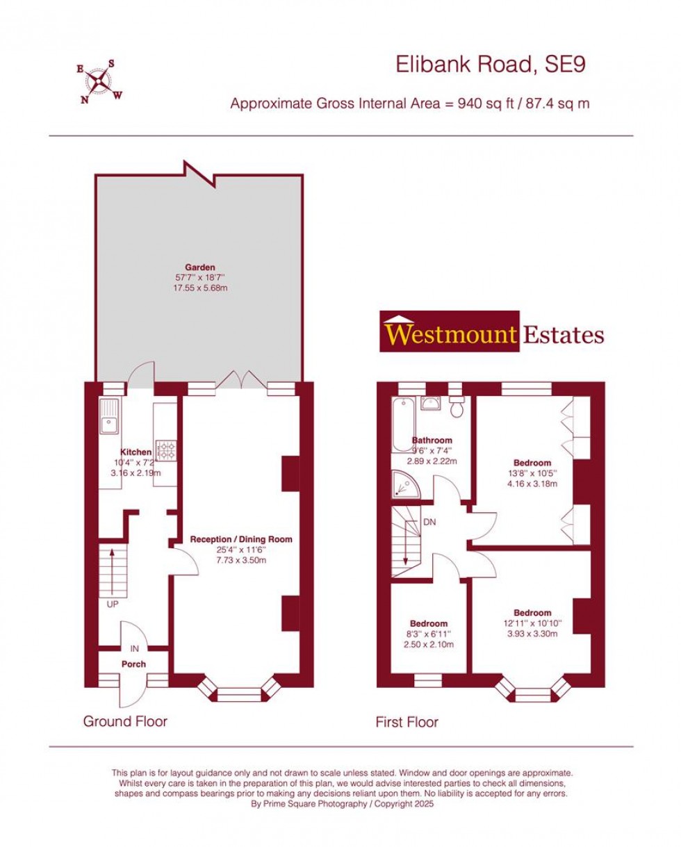 Floorplan for Elibank Road, London