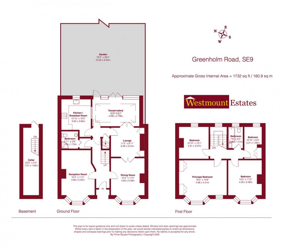Floorplan for Greenholm Road, London