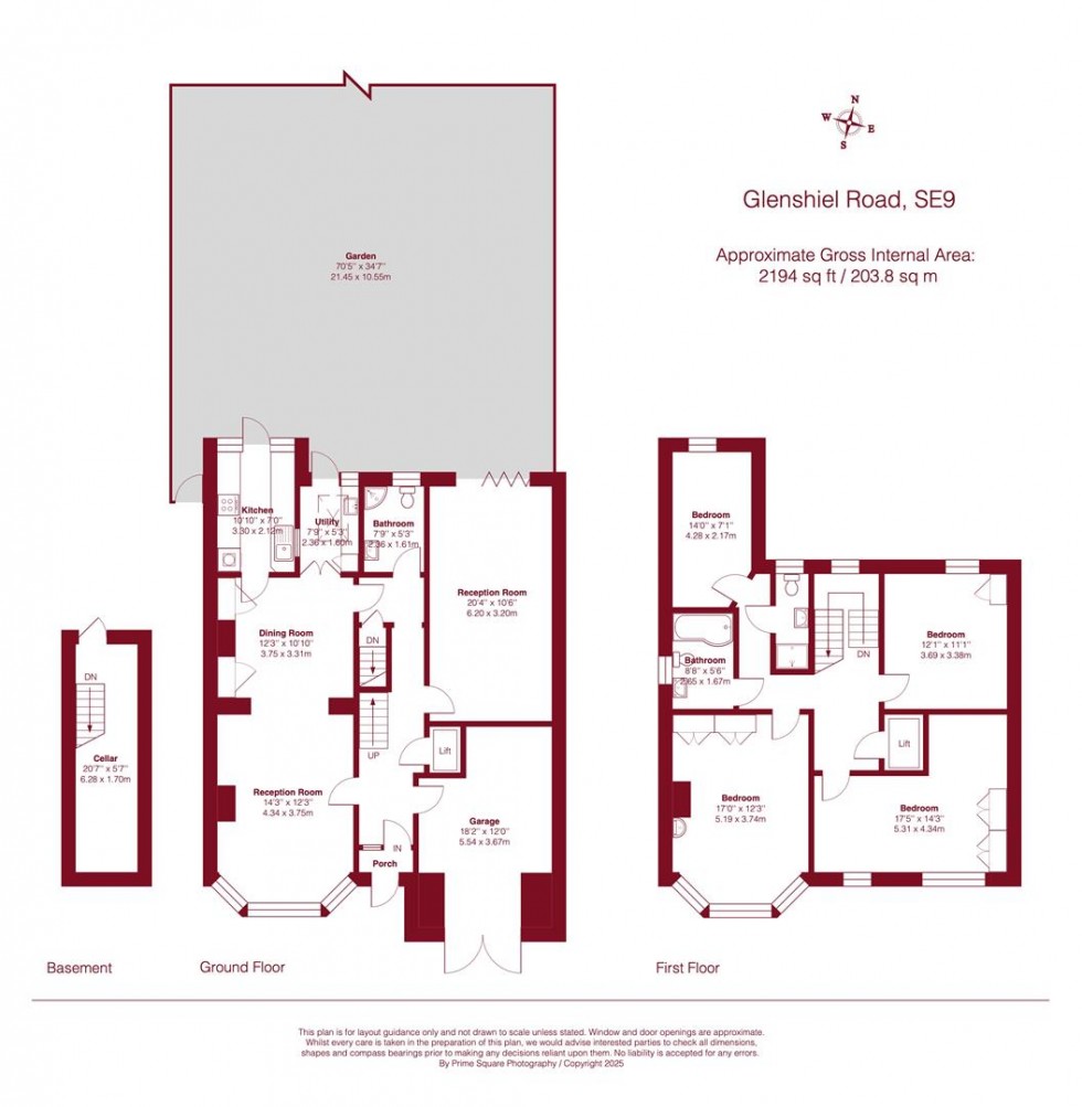 Floorplan for Glenshiel Road, SE9