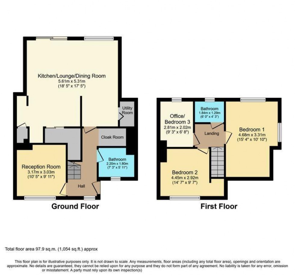 Floorplan for Congreve Road, London