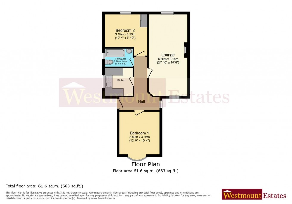 Floorplan for Welling Way, DA16