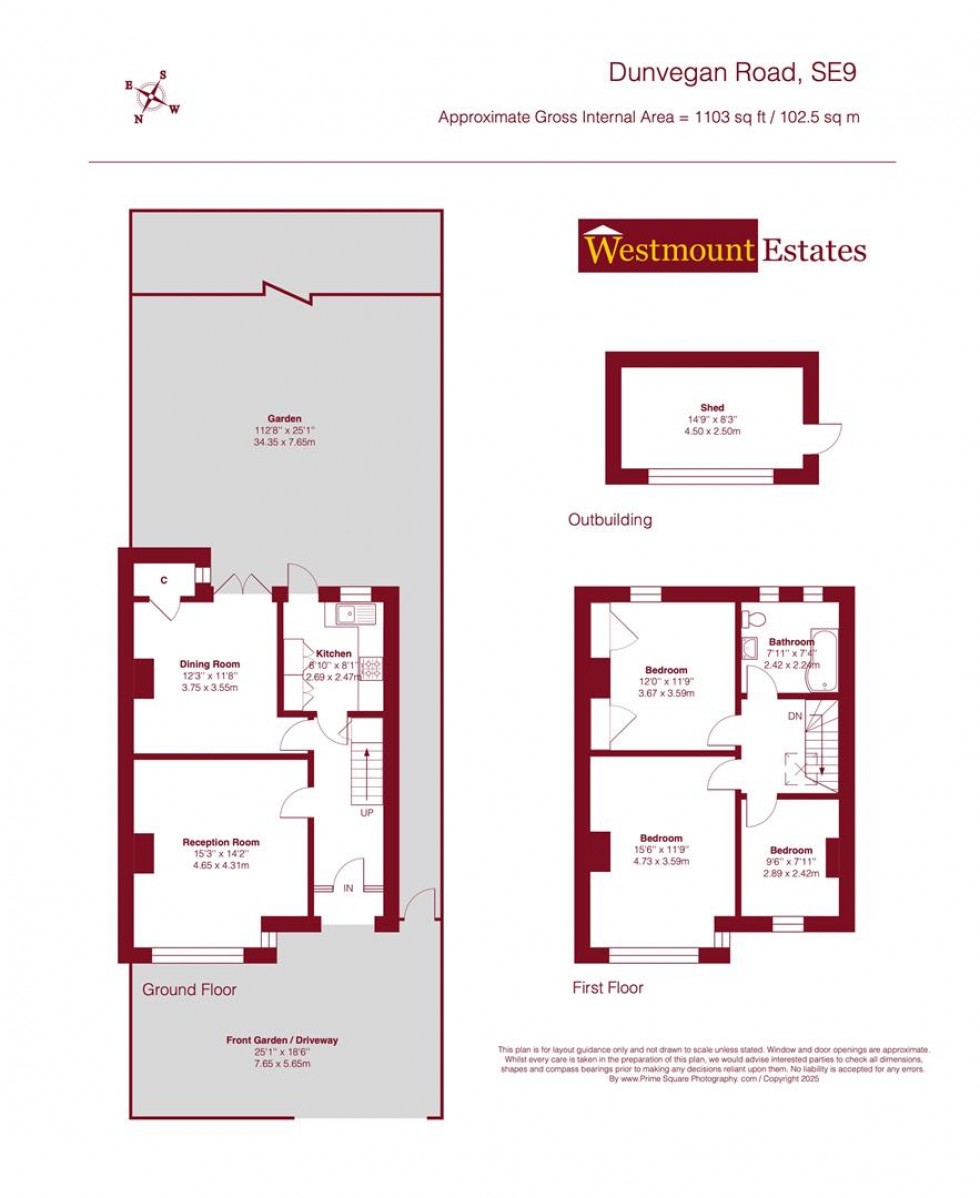 Floorplan for Dunvegan Road, SE9