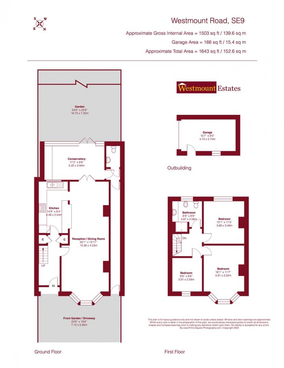 Floorplan for Westmount Road, SE9