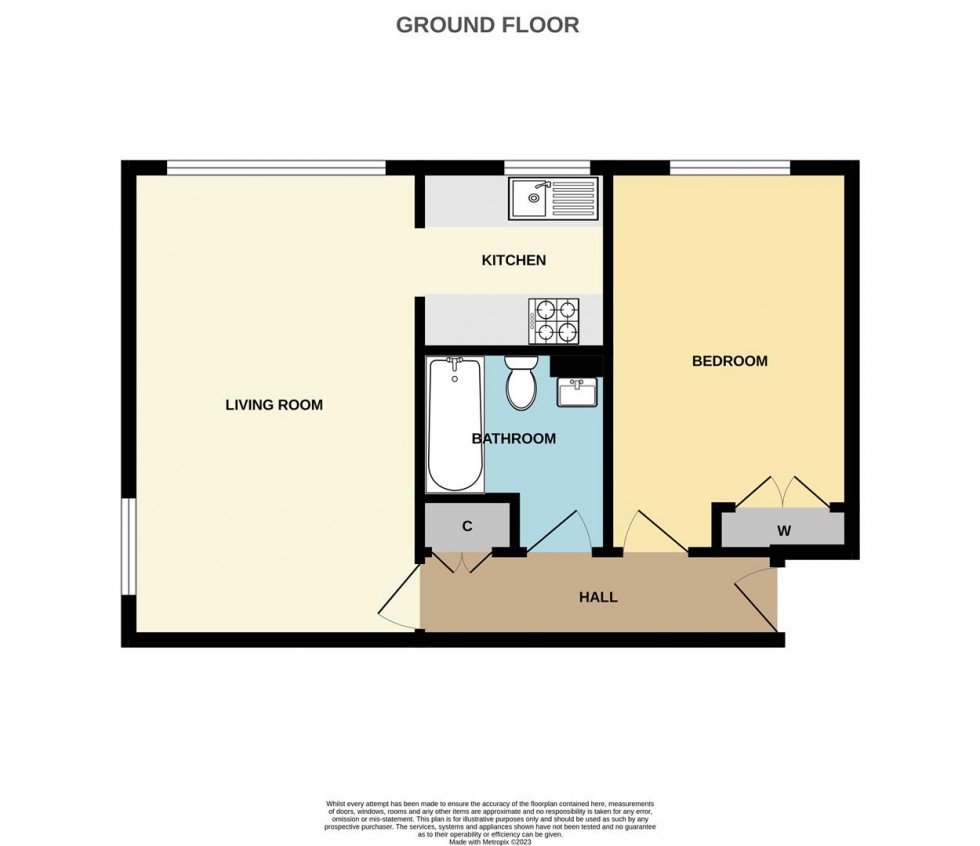 Floorplan for Laburnum Place, Elderslie Road, London, SE9