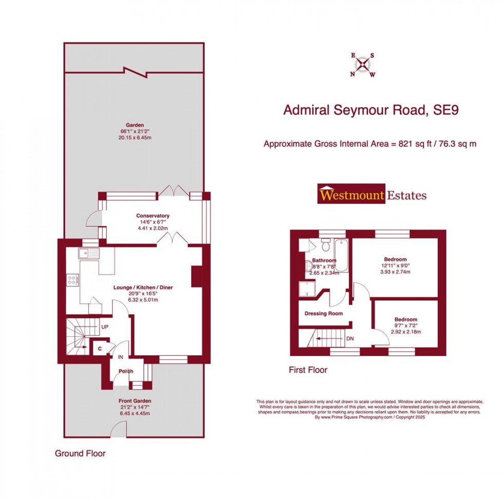 Floorplan for Admiral Seymour Road, London