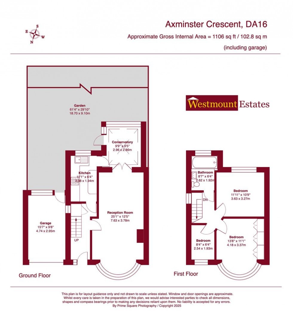 Floorplan for Axminster Crescent, Welling