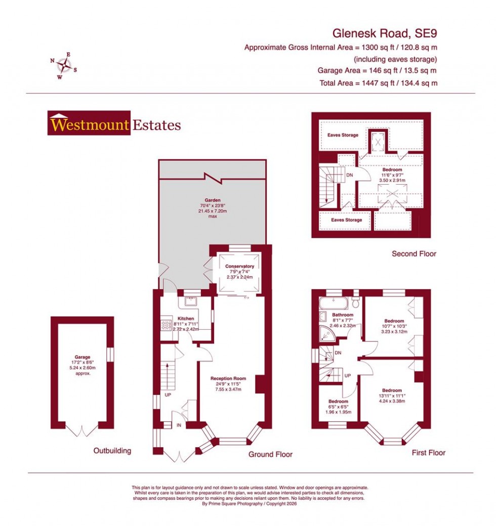 Floorplan for Glenesk Road, SE9