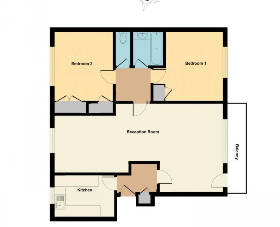 Floorplan for Greenacres, London