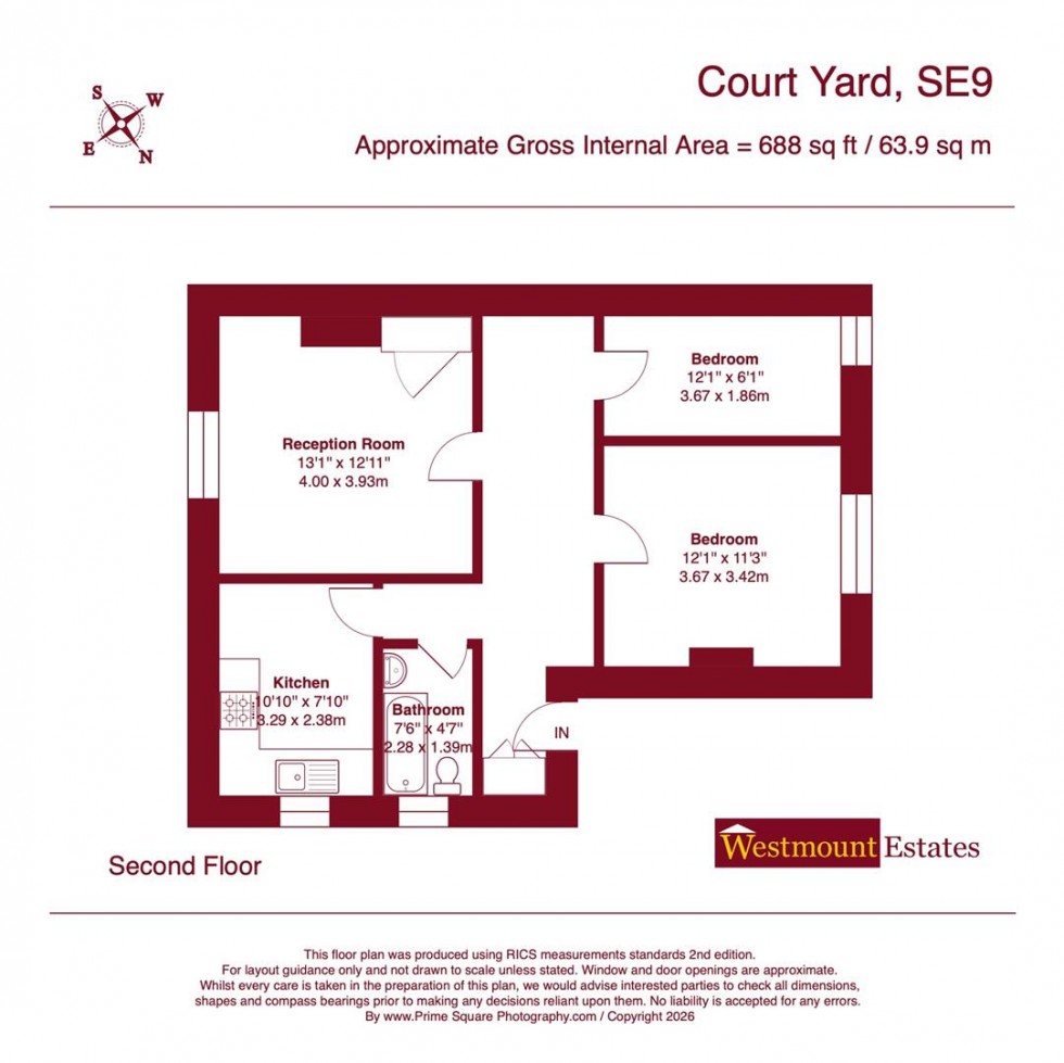 Floorplan for Court Yard, SE9