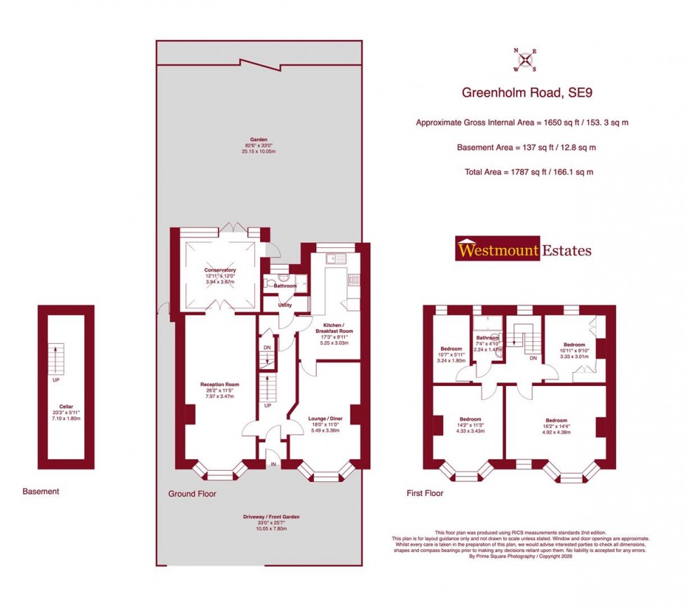 Floorplan for Greenholm Road, London
