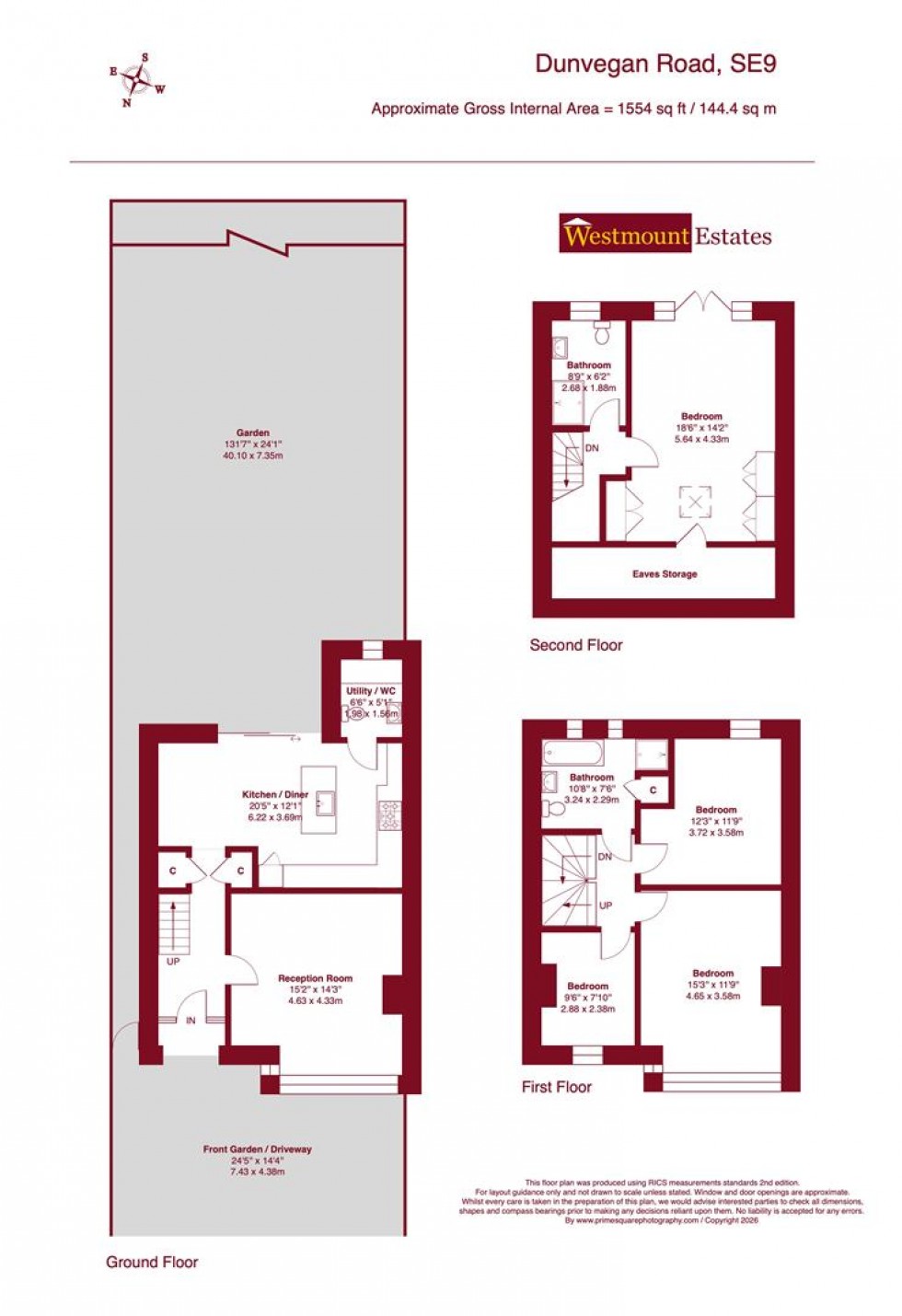 Floorplan for Dunvegan Road, SE9