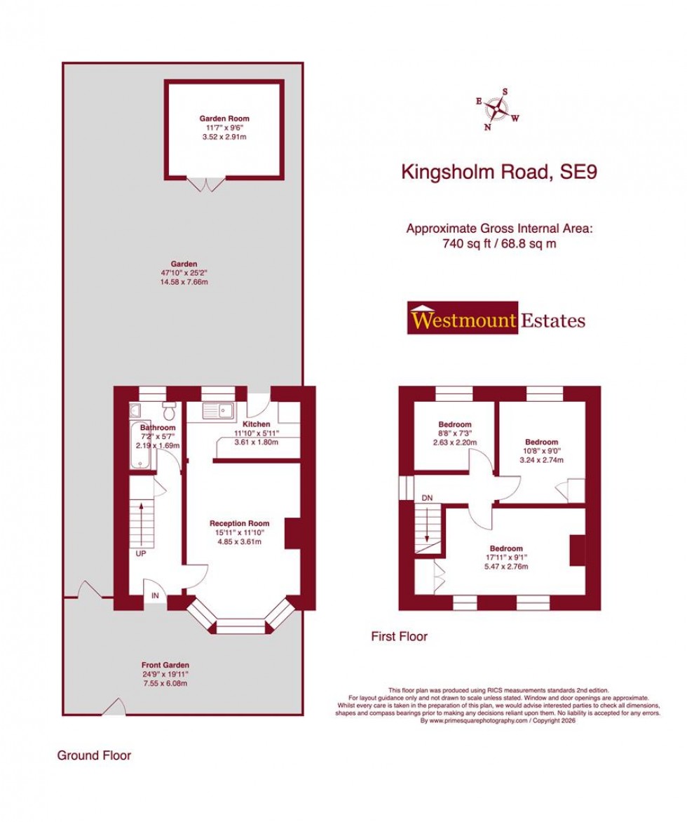 Floorplan for Kingsholm Gardens, SE9