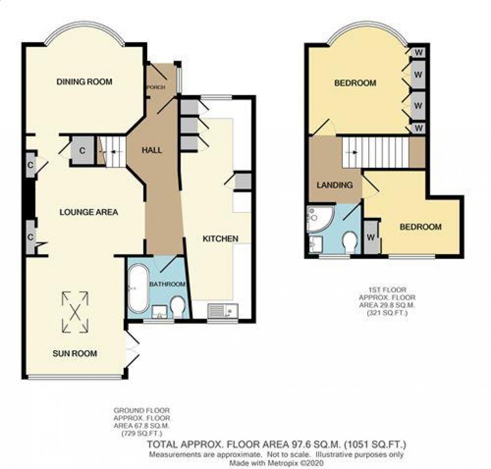 Floorplan for Westmount Road, London