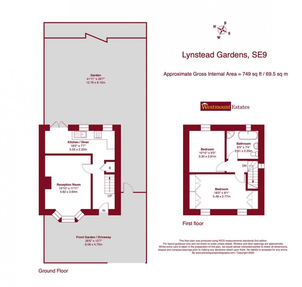 Floorplan for Lynsted Gardens, London