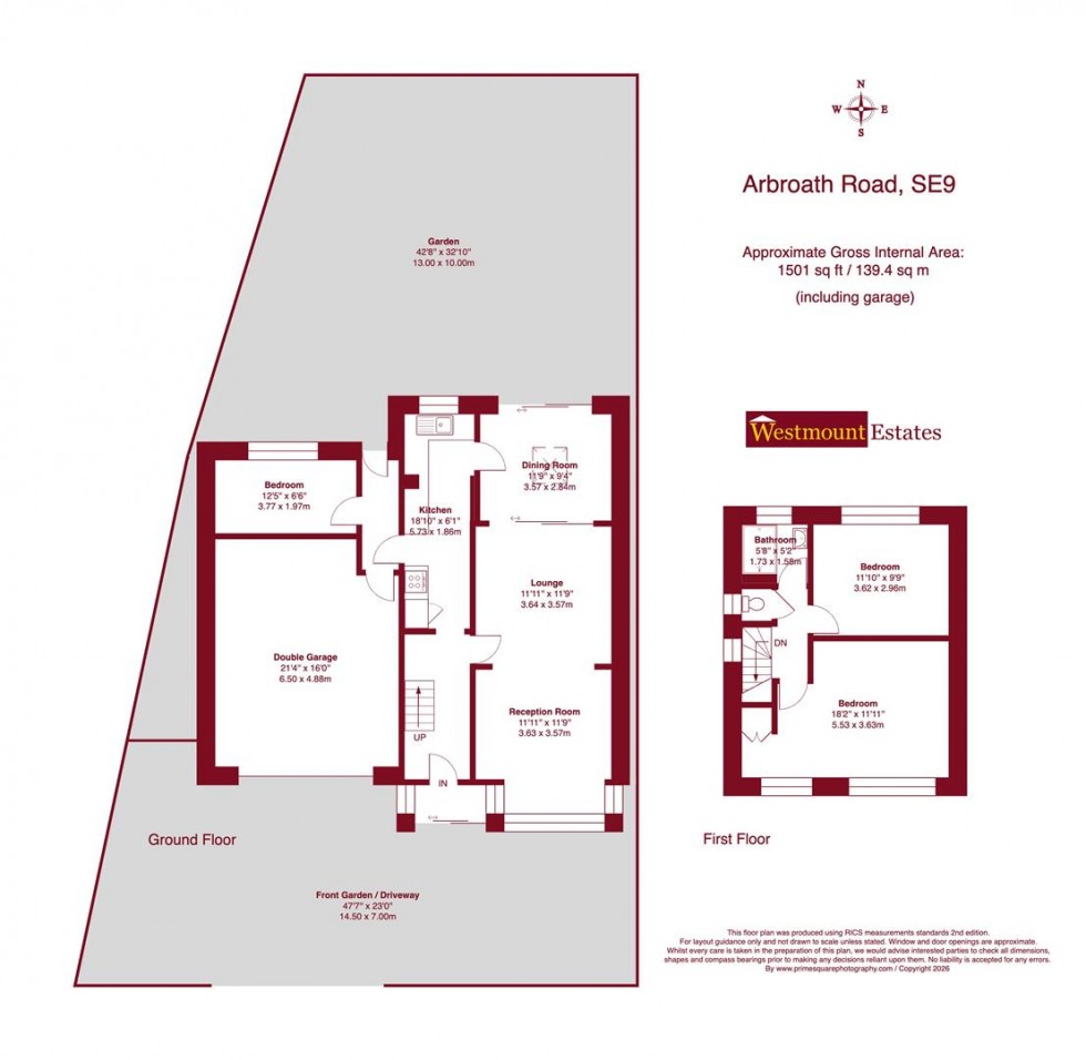Floorplan for Arbroath Road, London